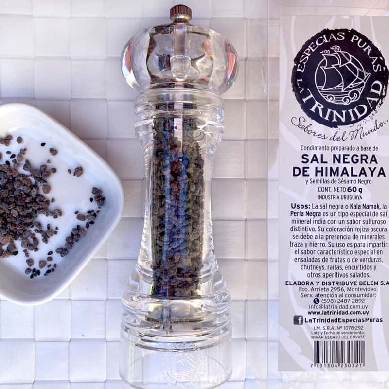 Molinillo - Sal Negra del Himalaya, Condimentos