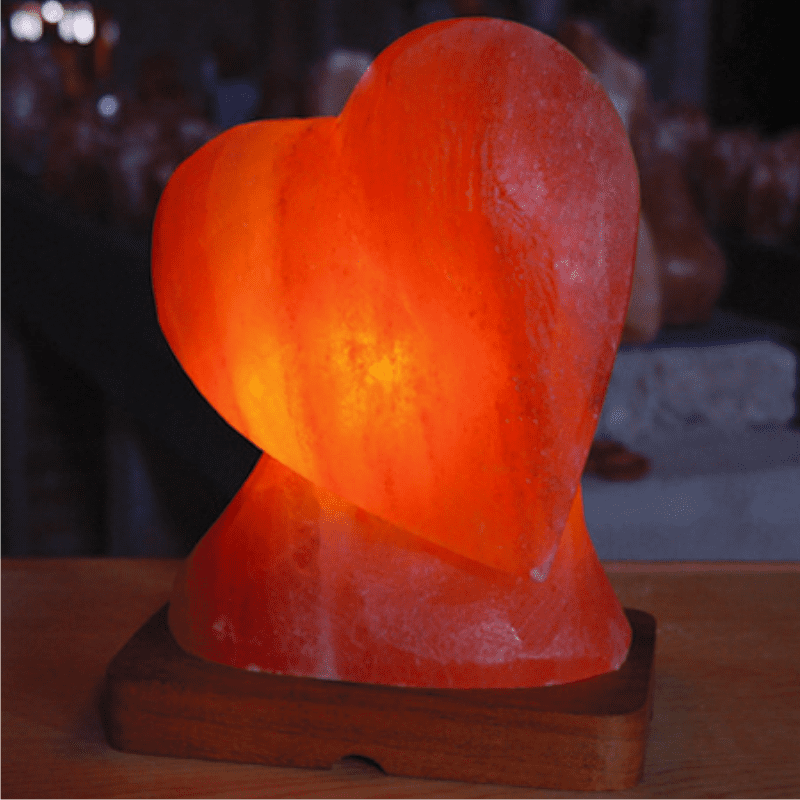 Lampara de sal del himalaya corazon – Algo muy natural