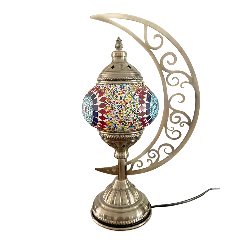 Lámpara Mosaico Turca Modelo Luna