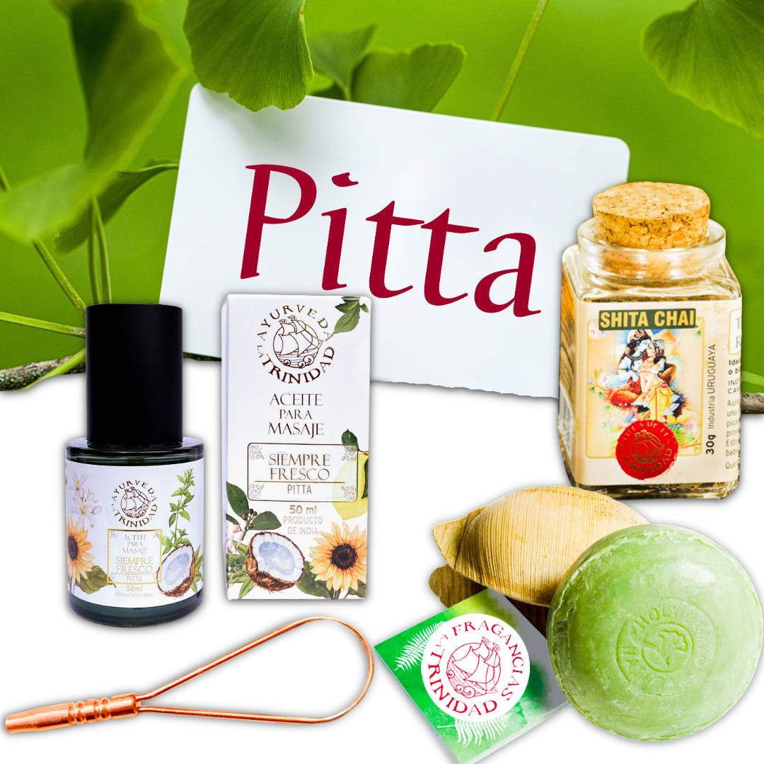 KIT Bienestar PITTA de Ayurveda